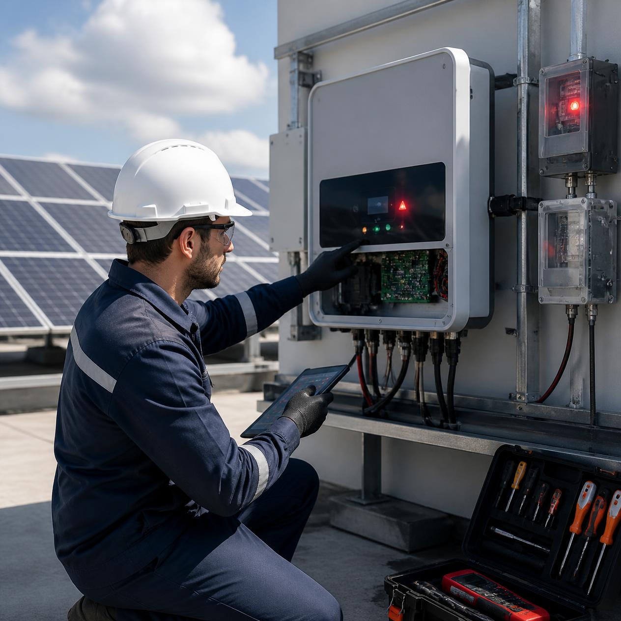 GES inverter arıza tespiti