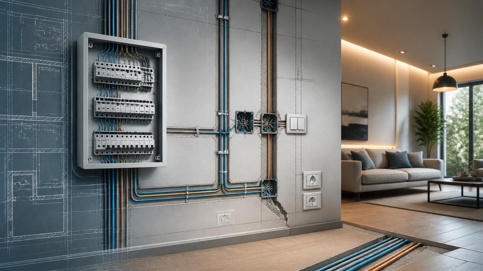 Yeni bir evde elektrik tesisatı ve priz planlaması yapılırken dikkat edilmesi gerekenler